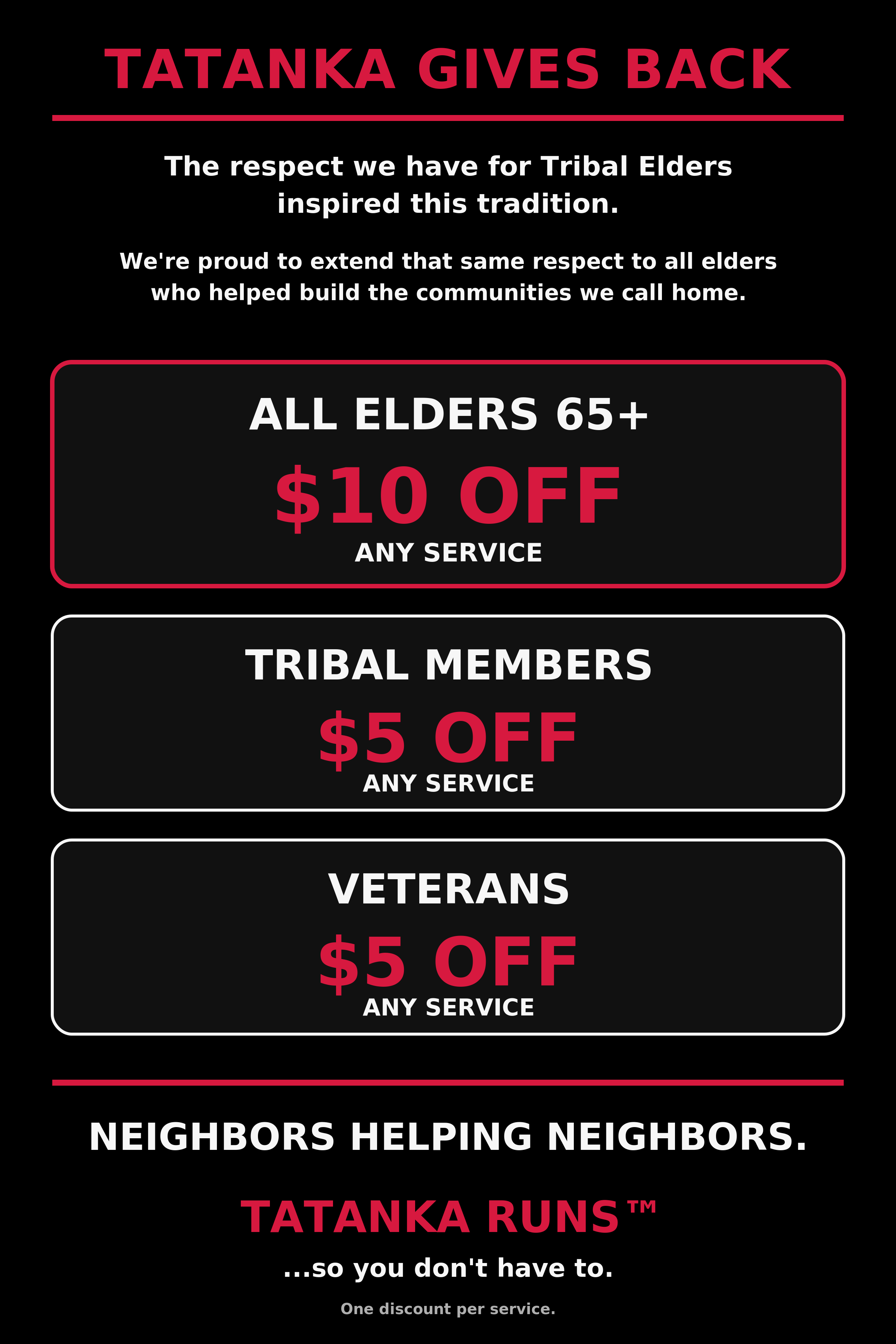 Tatakna Gives Back